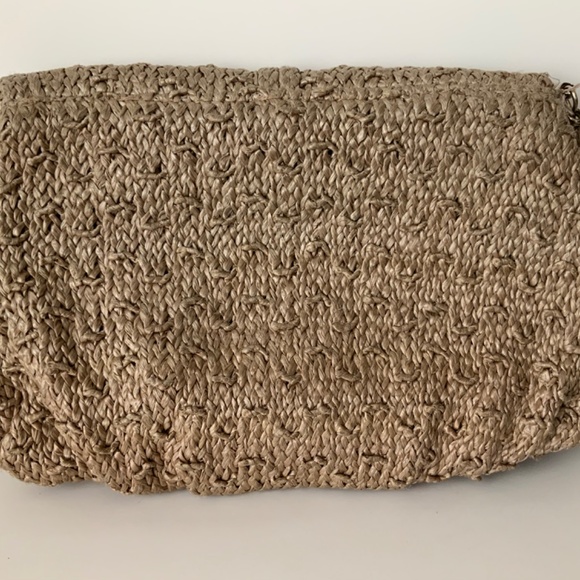Vintage Gloria Astor Straw Clutch bag - Luna & Soleil - Picture 2 of 10
